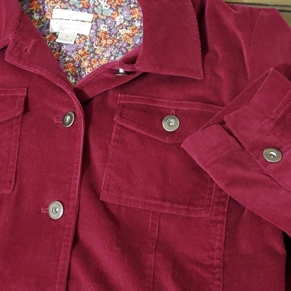 CHRISTOPHER and Banks corduroy stretch jacket - Picture 4 of 4